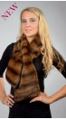 Petit-gris fur scarf
